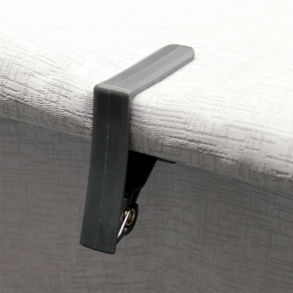 Tablecloth clips, 4 pieces, 6 x 5.3 cm
