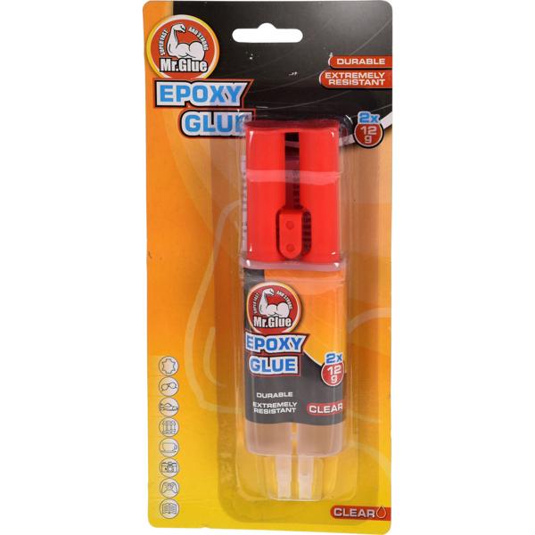 2er-Set Epoxy 2-Komponentenkleber, 12ml
