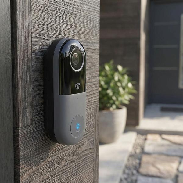 Video door intercom, with motion sensor, SmartLife, Full HD, app, Wi-Fi, night vision