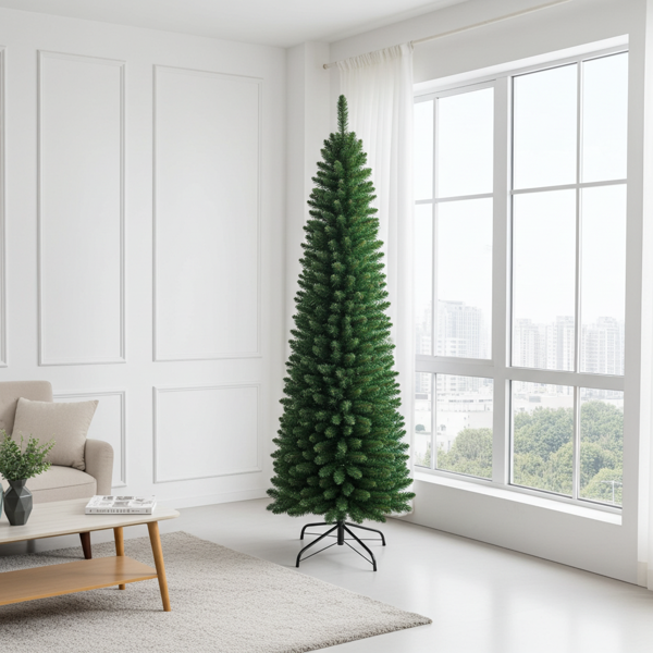 Albero di Natale artificiale, 180 cm, verde scuro