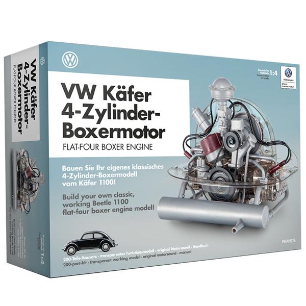 VW Maggiolino motore boxer a 4 cilindri, kit motore in scala 1:4