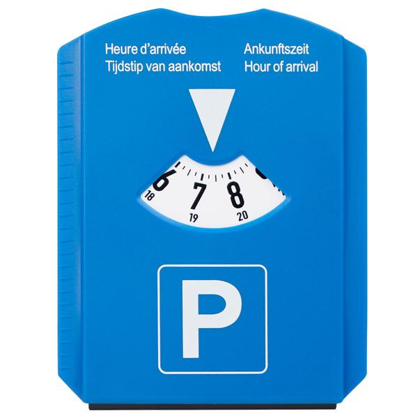 lot de 2 disques de stationnement avec grattoir à glace, couteau à profiler et jeton d‘achat