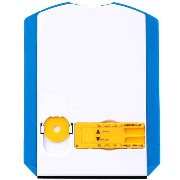 lot de 2 disques de stationnement avec grattoir à glace, couteau à profiler et jeton d‘achat