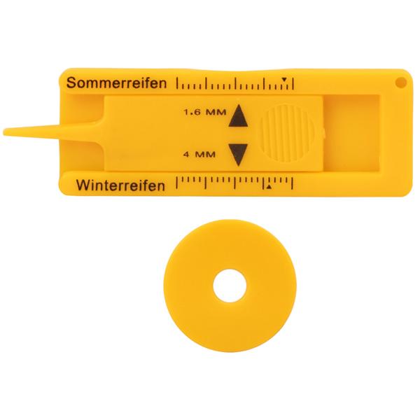 lot de 2 disques de stationnement avec grattoir à glace, couteau à profiler et jeton d‘achat