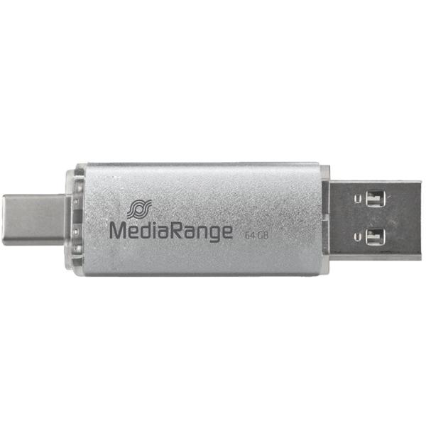 Hochwertiger USB Speicherstick 64GB – mit USB-C & USB 3.0 Stecker für ultraschnelle Datenübertragung, kompatibel mit PC & Smartphone
