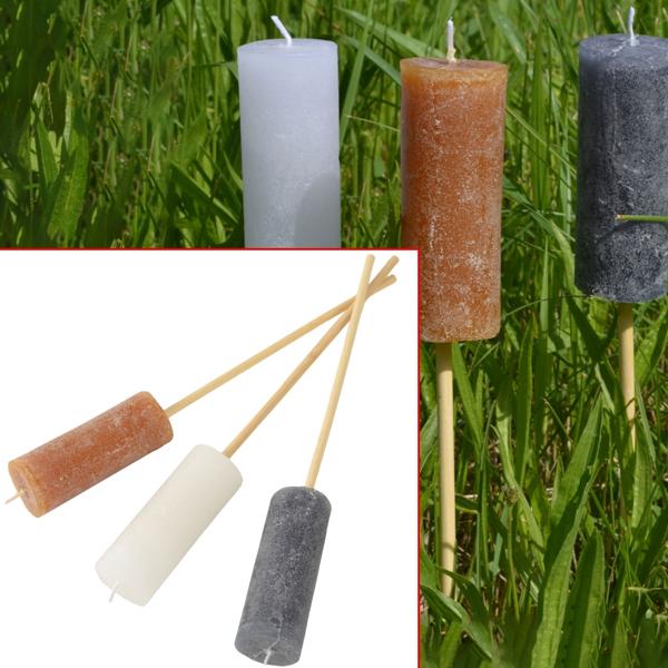 Garden torch, 3 pieces, approx. 30 x Ø 3.6 cm