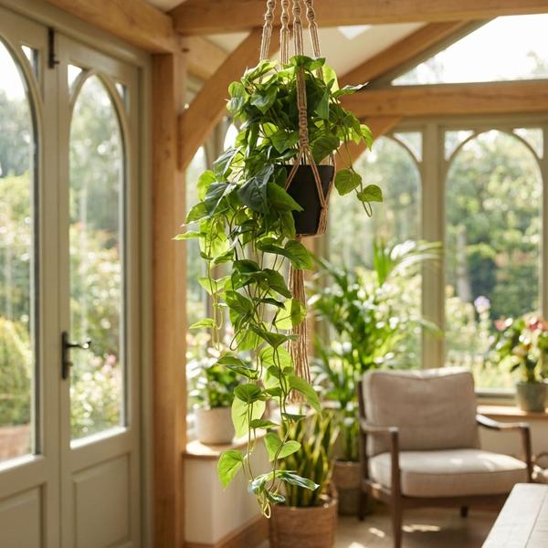 Pianta artificiale sospesa, 80 cm