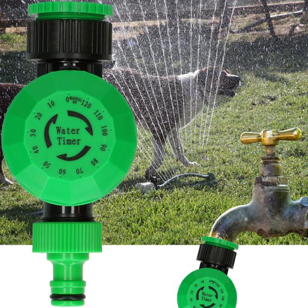 set of 2 Mechanical Water Timer, 5-120 min