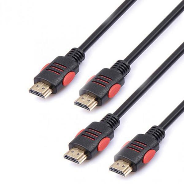 2er-Set HDMI Highspeed Kabel 10m - Ethernet & Full HD 4k für überragende Bild- & Tonqualität - Vergoldete Kontakte - 10.2 GBit/s 340 MHz