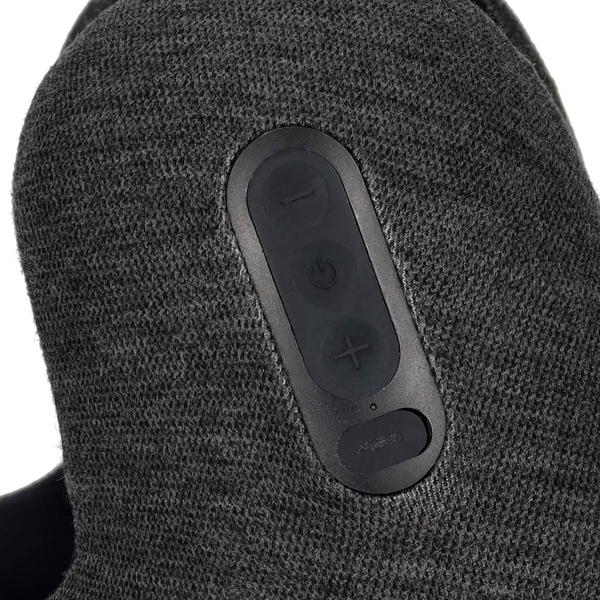 Cuscino da viaggio deluxe: Bluetooth, chiamate in vivavoce, ascolto della musica - puro relax, massimo comfort, un compagno di viaggio ingegnoso