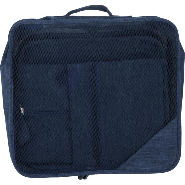 Set Di 2 Organizer Da Viaggio | Porta Documenti E Accessori | Compatto Per Sotto Il Sedile Aereo | Ideale Per Ufficio E Business Travel