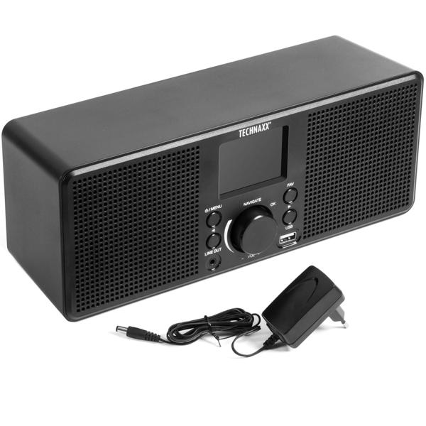 Radio Internet WLAN avec affichage de la météo et fonction d‘alarme, haut-parleurs stéréo