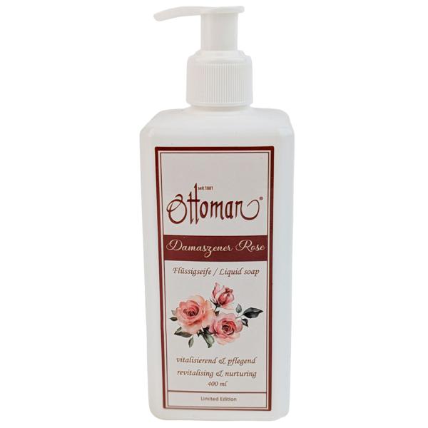 Sapone liquido alla rosa, 400 ml, pulizia delicata per le mani