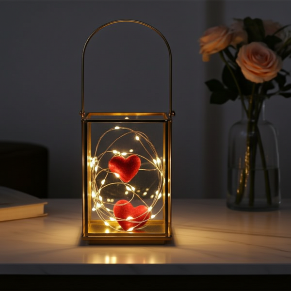 Microfavole a LED da 5 m - 100 LED bianchi caldi, a batteria - per uso interno, flessibili, durevoli e d’atmosfera - ideali per la decorazione