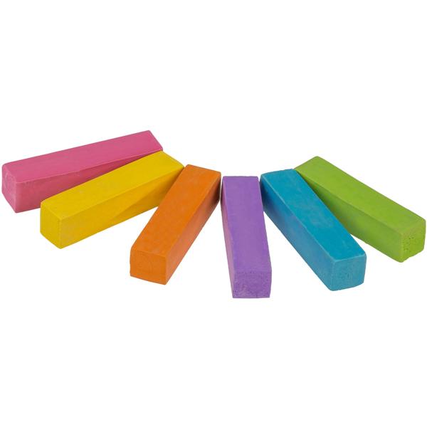 Gesso per capelli in 6 colori diversi, lavabile