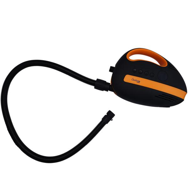 Ultimate battery SUP air pump: 20 PSI, 350 L/min, USB, 12V - Compact, portable high-performance pump for boards