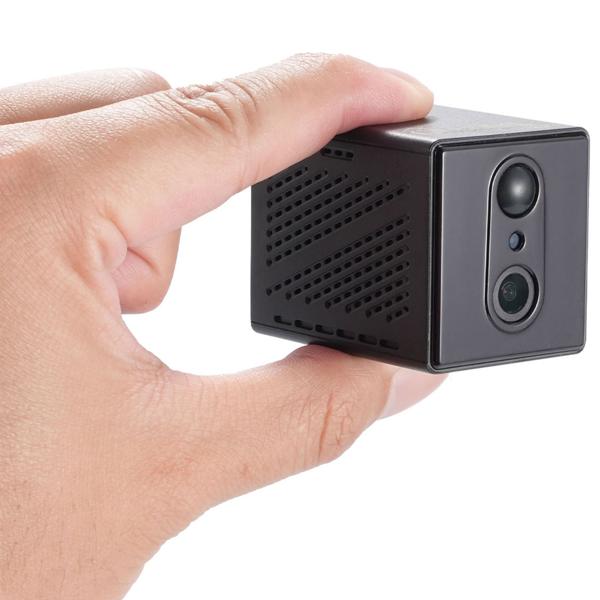 Mobile WLAN mini surveillance camera 2304 x 1296: With remote app access - A smart security system for home, office & travel
