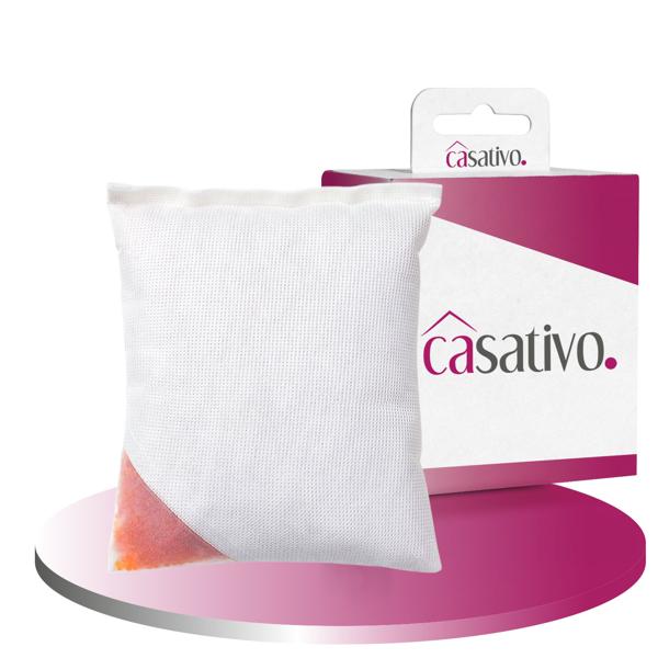 Reusable car dehumidifier cushion, 500 g granules for 100 ml water, against misted windows & moisture in the car