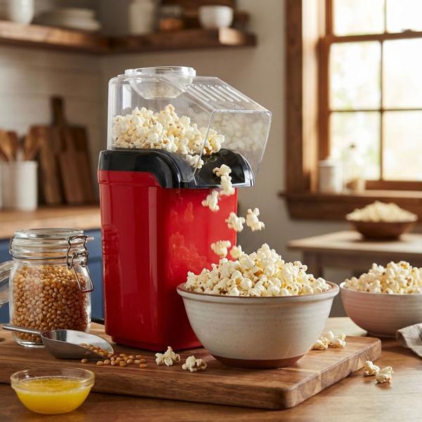 Macchina per popcorn ad aria calda, 1200 W