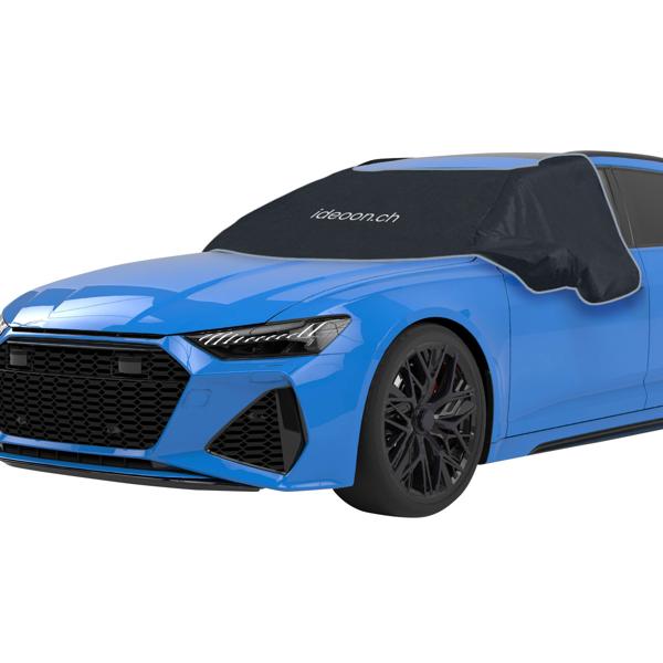 set di 3 copriparabrezza per auto con protezione dei finestrini laterali, fissaggio magnetico, 270 x 94 cm