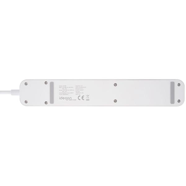 Smart WLAN socket strip (CH), 3-way with USB ports, voice control (Alexa/Google), 10 A: A multiple socket outlet for SmartHome convenience