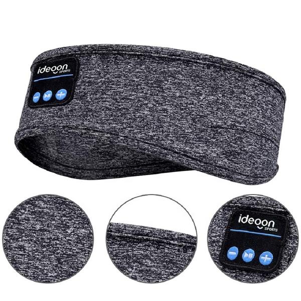 Smart headphone headband, Bluetooth 5.4, hands-free & voice control, gray: A comfortable companion for sports, sleep & travel