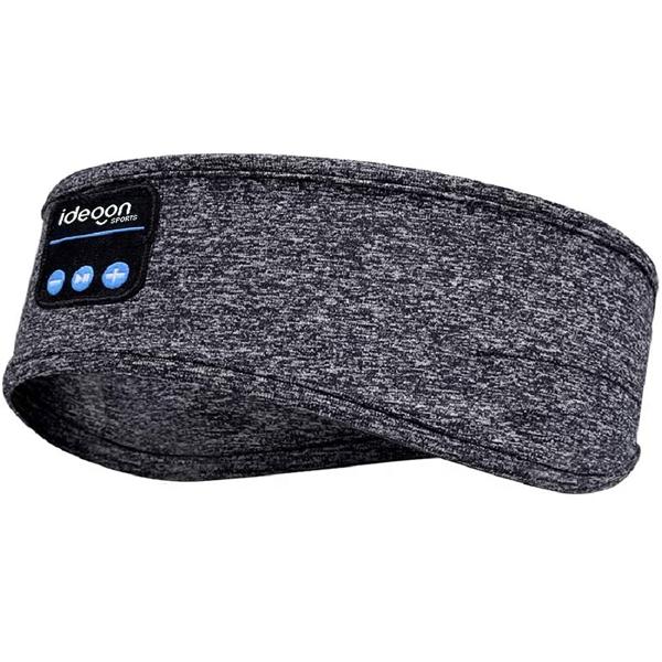 Smart headphone headband, Bluetooth 5.4, hands-free & voice control, gray: A comfortable companion for sports, sleep & travel