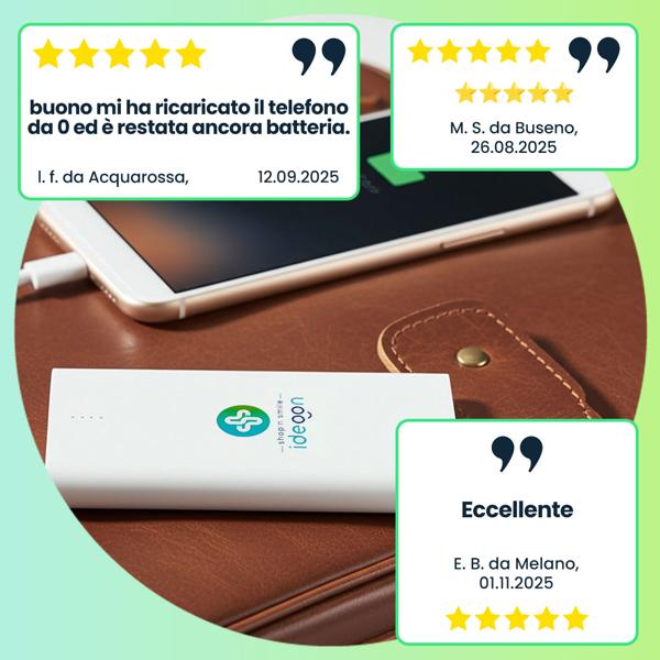 Power bank compatto USB-C da 4.000 mAh: ultraveloce e affidabile - la vostra batteria mobile per il viaggio
