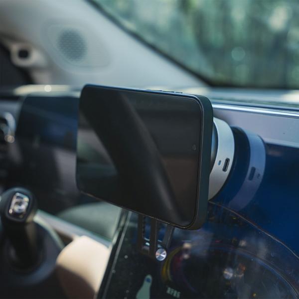 Ultra-Starker Magnetischer Smartphone-Halter mit elektrischem Vakuum-Saugnapf - Super Halt – Sicherer & mobiler Smartphone-Halter für Auto, Küche & Schreibtisch