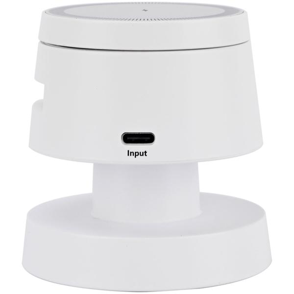 Chargeur à induction sans fil 3 en 1 avec veilleuse (15 W) USB-C – blanc – pour smartphones, montres, écouteurs – plus d’ordre et de confort