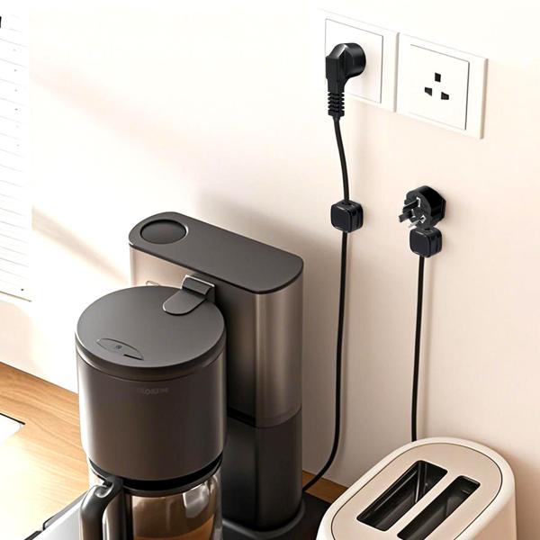 12er-Set Kabelorganizer mit Magnetclip, schwarz: Schreibtisch-Kabelhalter, selbstklebend & flexibel – Nie wieder Kabelsalat im Büro & Zuhause