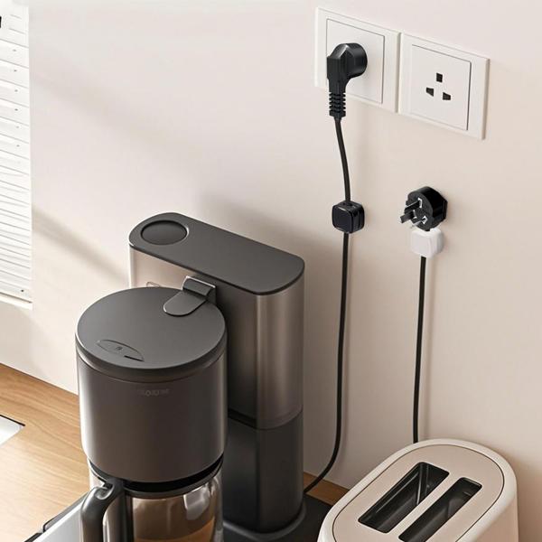 12er-Set Kabelorganizer mit Magnetclip, schwarz: Schreibtisch-Kabelhalter, selbstklebend & flexibel – Nie wieder Kabelsalat im Büro & Zuhause