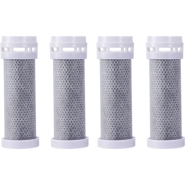 Replacement water filter for 3-in-1 shower head, set of 4