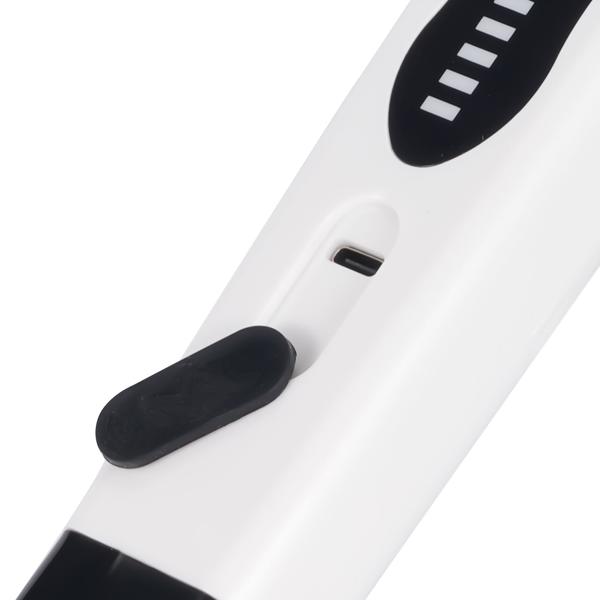 Electric cleaning brush with 9 brush heads, telescopic handle, rechargeable battery, 7.2 watts - Cordless & powerful - For effortless cleaning of bathrooms, kitchens & outdoor areas