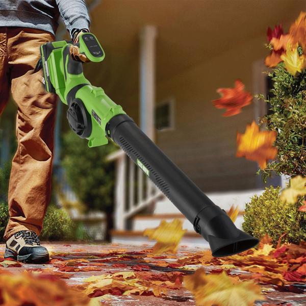20V Akku-Laubbläser: Das Handheld 4 in 1 Kraftpaket für mühelose Gartenarbeit und schnelle Reinigung - Perfekt für Haus, Garten und Terrasse