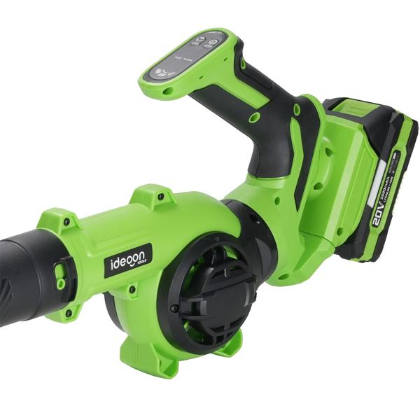 20V Akku-Laubbläser: Das Handheld 4 in 1 Kraftpaket für mühelose Gartenarbeit und schnelle Reinigung - Perfekt für Haus, Garten und Terrasse