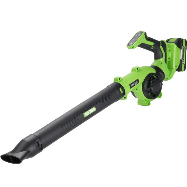 20V Akku-Laubbläser: Das Handheld 4 in 1 Kraftpaket für mühelose Gartenarbeit und schnelle Reinigung - Perfekt für Haus, Garten und Terrasse