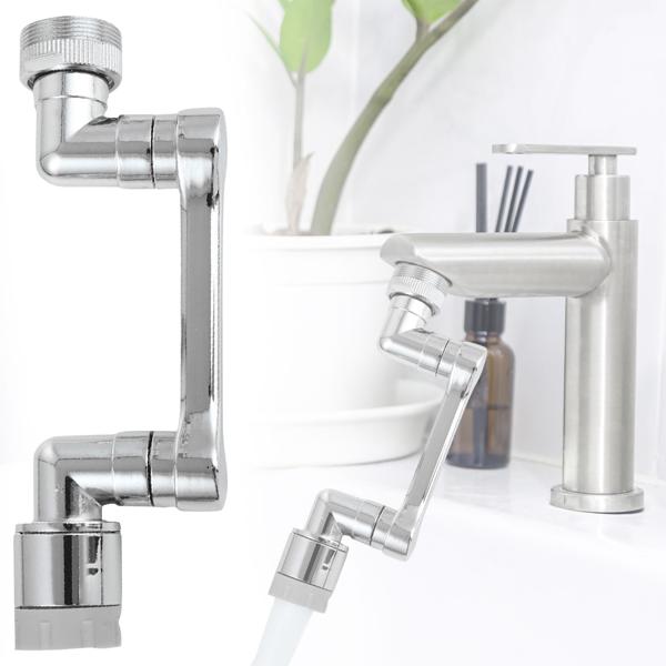 1080° rotating tap attachment: For bathroom & kitchen - A flexible faucet aerator - Saves water & brings convenience