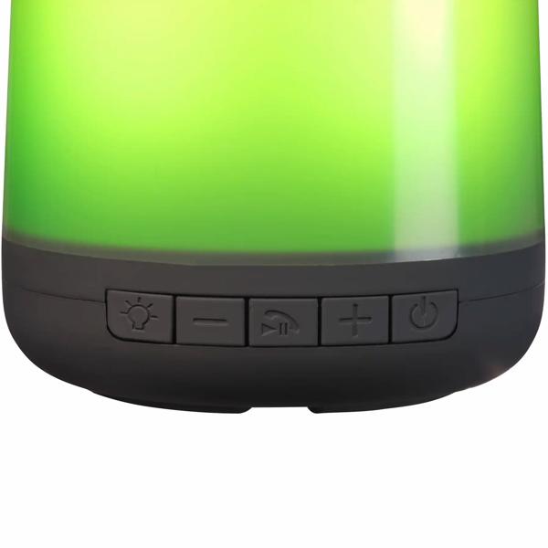 Haut-parleur Bluetooth avec effet lumineux, 5 watts : Boîte à sons portable - Un haut-parleur de fête pour une musique d‘ambiance & des spectacles de lumière colorés