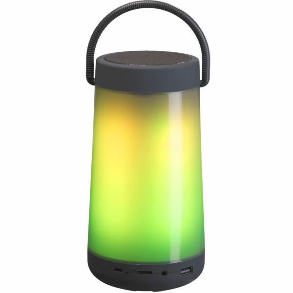 Haut-parleur Bluetooth avec effet lumineux, 5 watts : Boîte à sons portable - Un haut-parleur de fête pour une musique d‘ambiance & des spectacles de lumière colorés