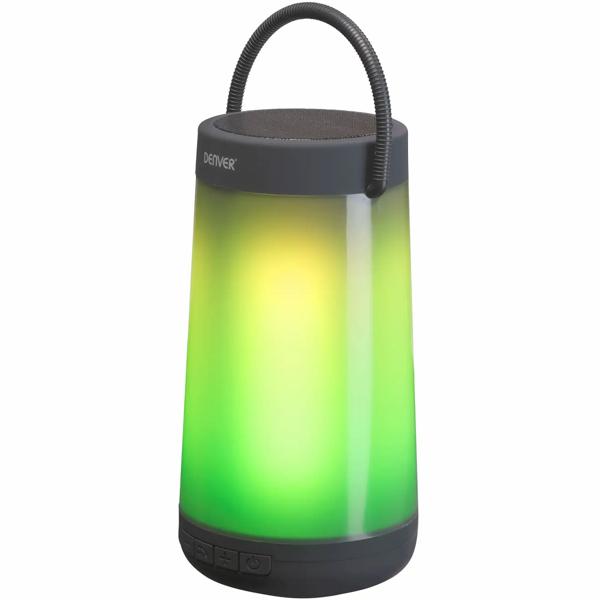 Haut-parleur Bluetooth avec effet lumineux, 5 watts : Boîte à sons portable - Un haut-parleur de fête pour une musique d‘ambiance & des spectacles de lumière colorés