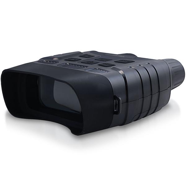 Binocular night vision device with 4k video camera, up to 700m IR range of vision