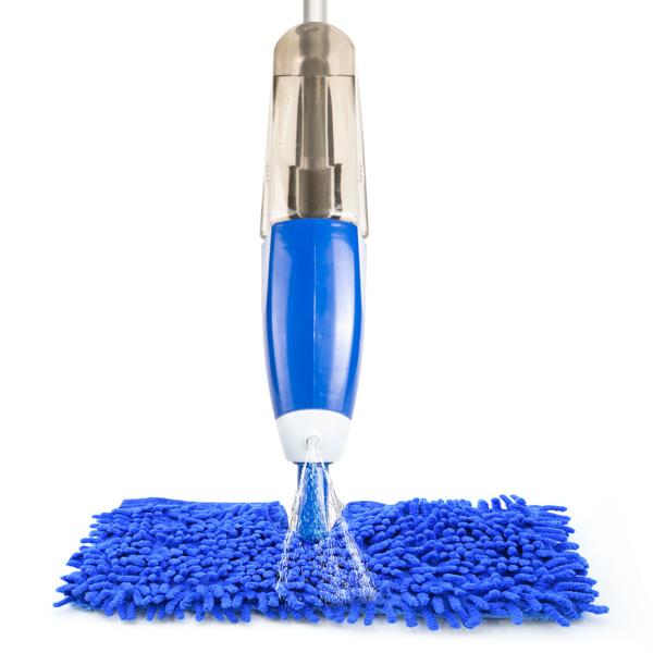 Floor mop wet&dry with spray function, FastSwap, water tank 700 ml