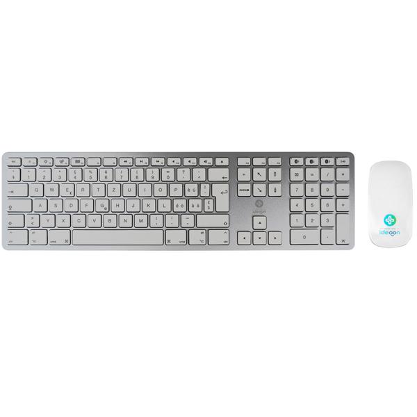 Keyboard + wireless Bluetooth mouse, rechargeable battery