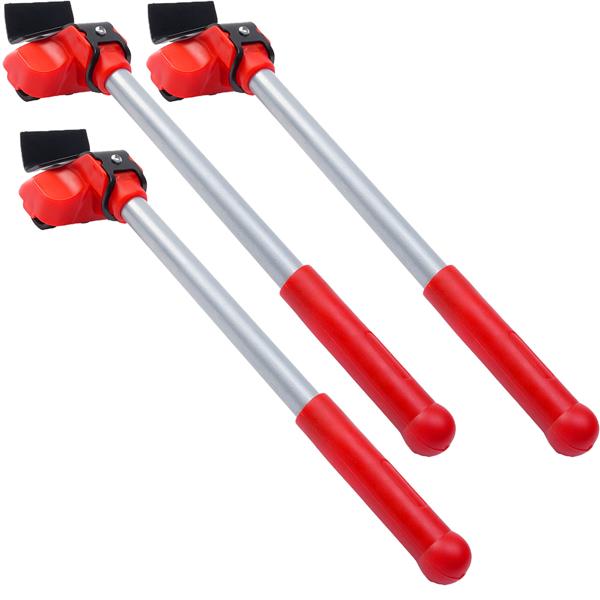3-piece robust furniture transport lifter and roller set for moving, DIY or renovation - heavy-duty transport rollers for heavy furniture