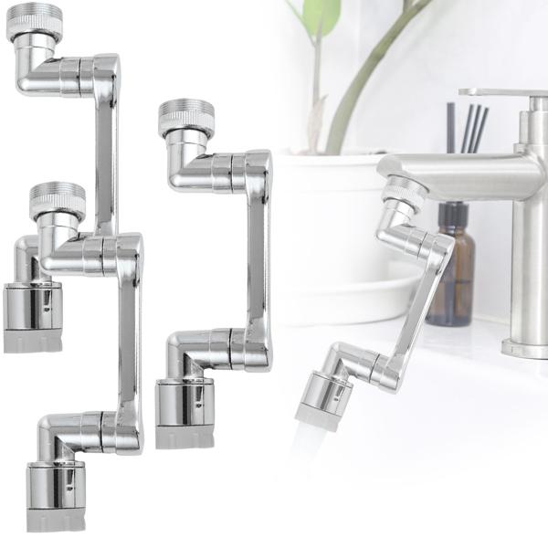 set of 3 1080° rotatable water attachment for bathroom and kitchen