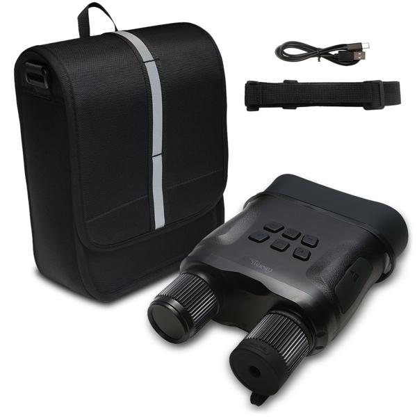 Binoculars with night vision & HD video function, 850m range