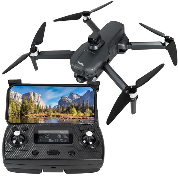 GPS drone with 4K camera, foldable, 360° distance sensor, app