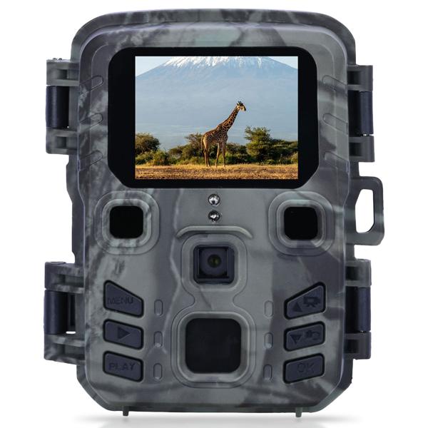 Compact full HD wildlife camera with motion sensor and night vision, 15 m range, IPX5