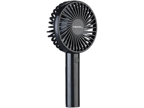 2in1 hand & table fan, battery & USB operation, 3-speed, Ø 95 mm